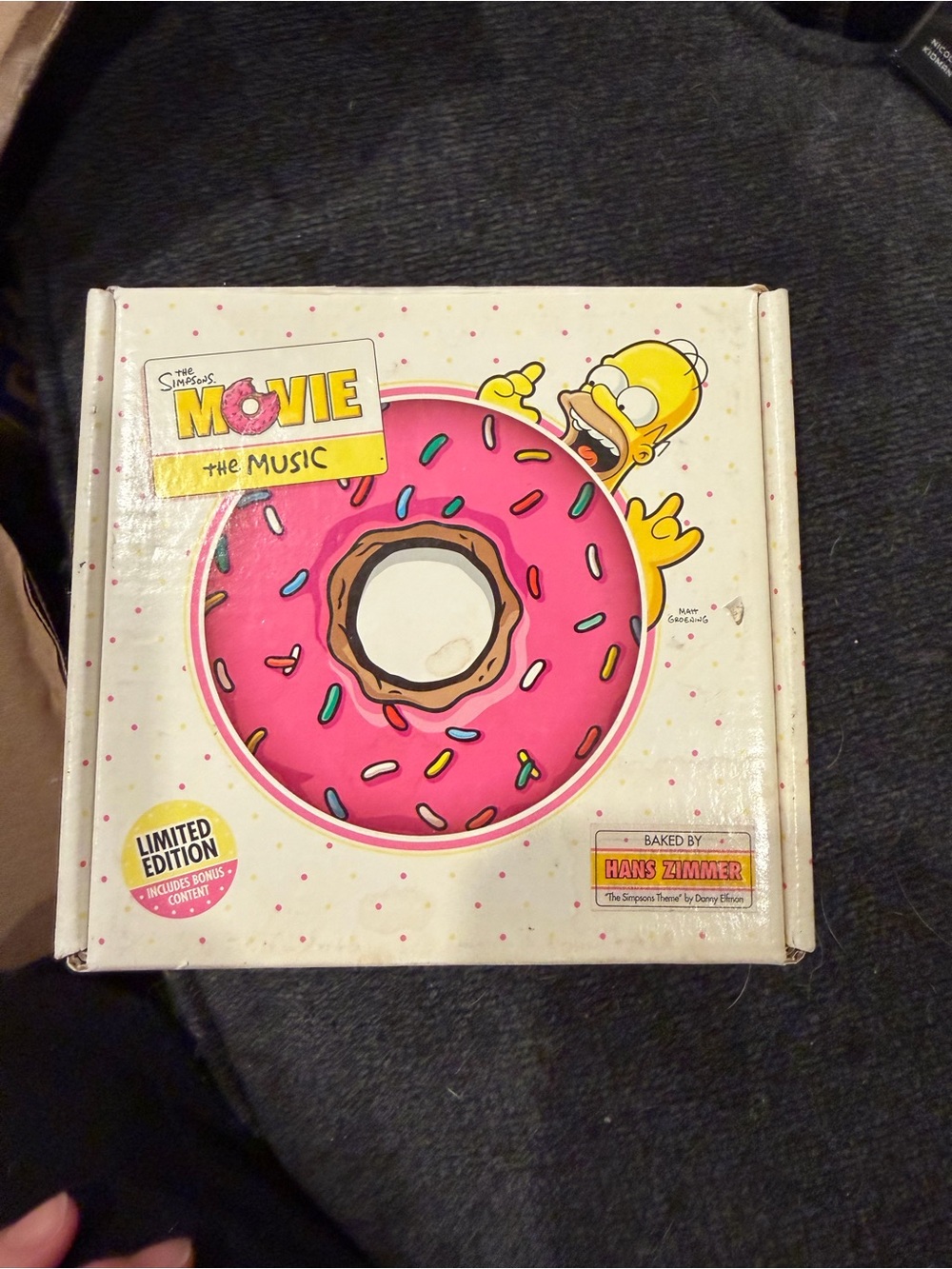 The Simpsons movie The Music Limited Edition CD